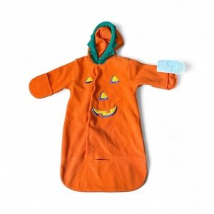Babygro‎ NWT Vintage Pumpkin Costume Halloween Size 0-3 Months Retro Bunting